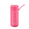 Franksters 16oz Reusable Cup - Flip Lid - Neon Pink Piper