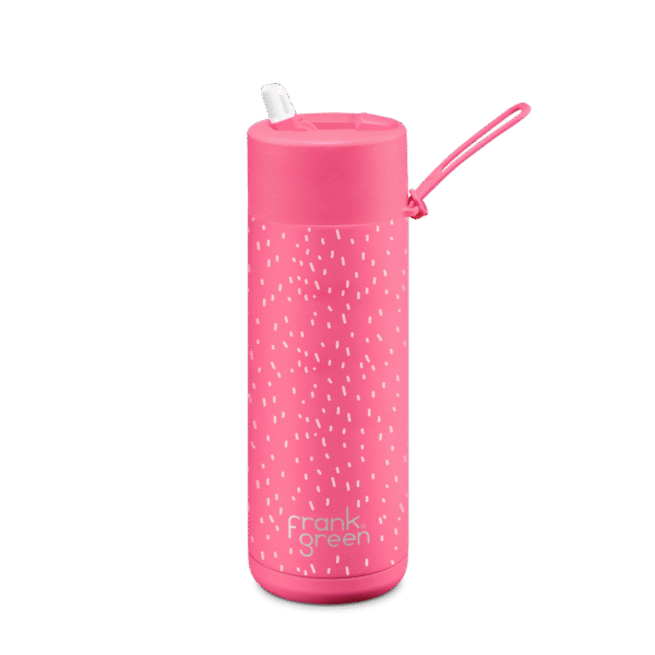 Franksters 20oz Reusable Bottle - Flip Lid - Neon Pink - Piper