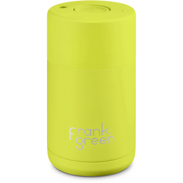 10oz Reusable Cup - Neon Yellow