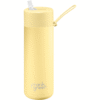 20oz Reusable Bottle - Straw Lid - Buttermilk