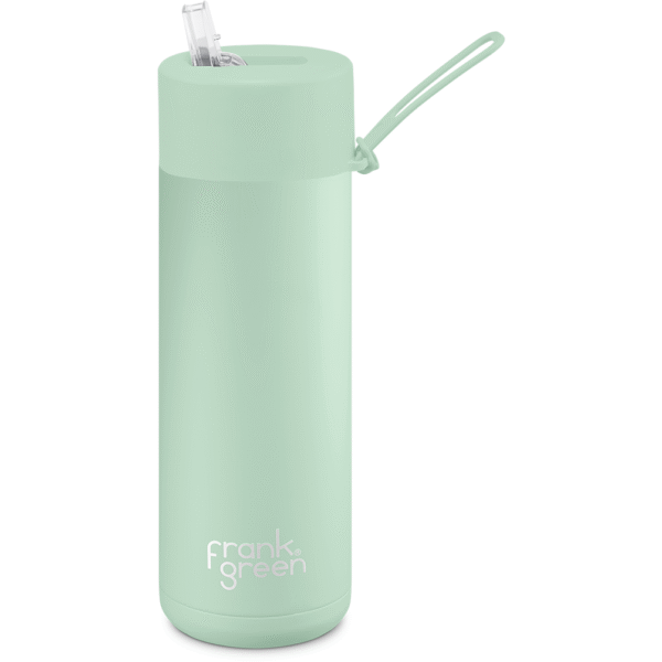 20oz Reusable Bottle - Straw Lid - Mint Gelato