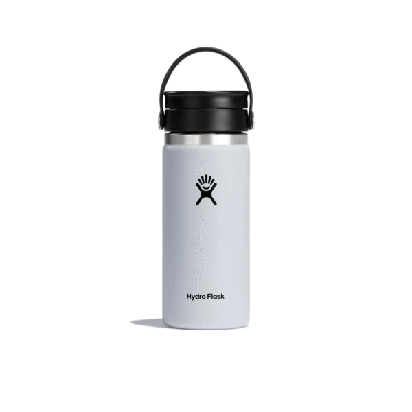 Hydroflask-White.png 16oz Wide Flex Sip Lid White