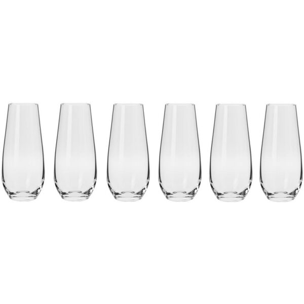 Harmony Stemless Flute 230ml - 6 Piece Set