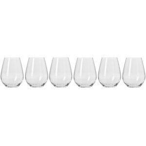 Harmony Stemless Wine Glass 400ml - 6 Piece