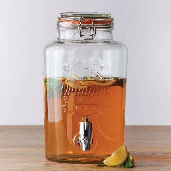 Round Clip Drink Dispenser 5L