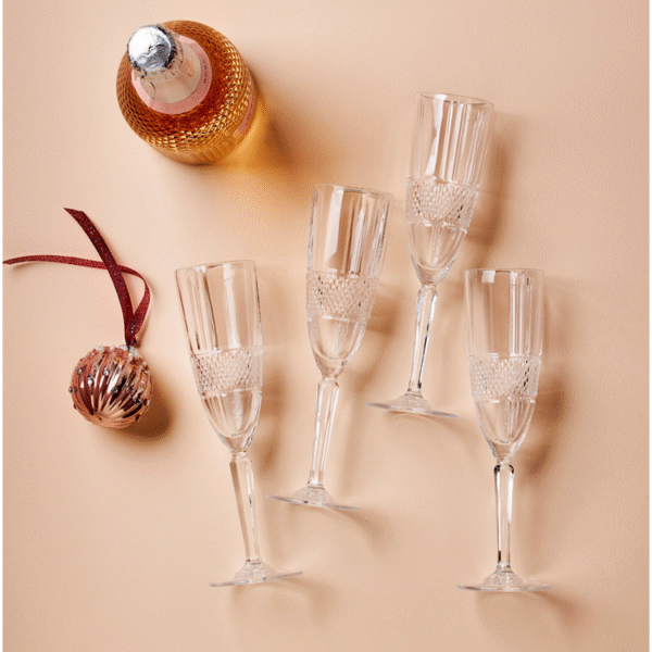 Verona Flute 150Ml Set Of 4 Gift Boxed