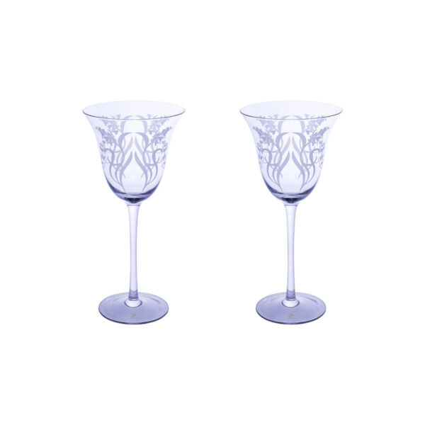 Estelle Michaelides Mystique Wine Glass 320ML Set of 2 Violet Gift Boxed