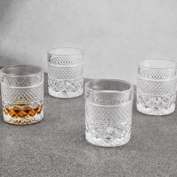 Speakeasy Whisky Glass 320ML Set of 4 Gift Boxed