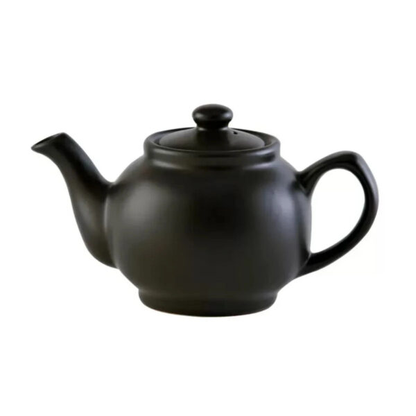 Teapot 6 Cup Black